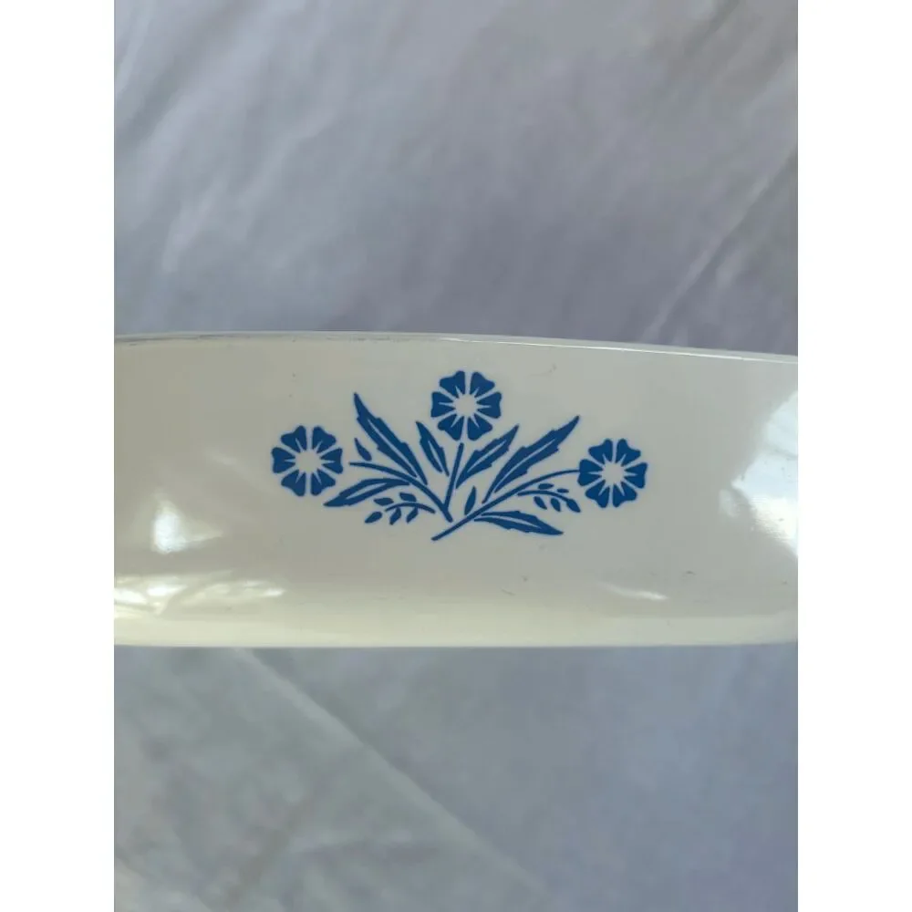 Corning Ware Blue Cornflower 1 Quart Casserole Baking Dish, No Lid